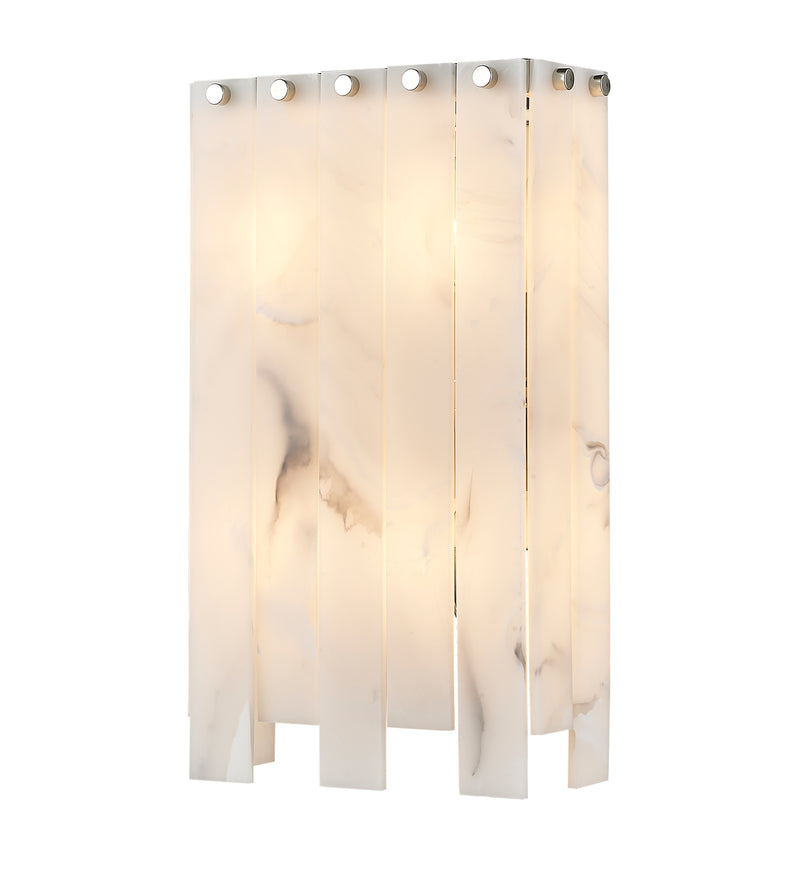 Viviana 4 Light 9.5" Wall Sconce in Polished Nickel