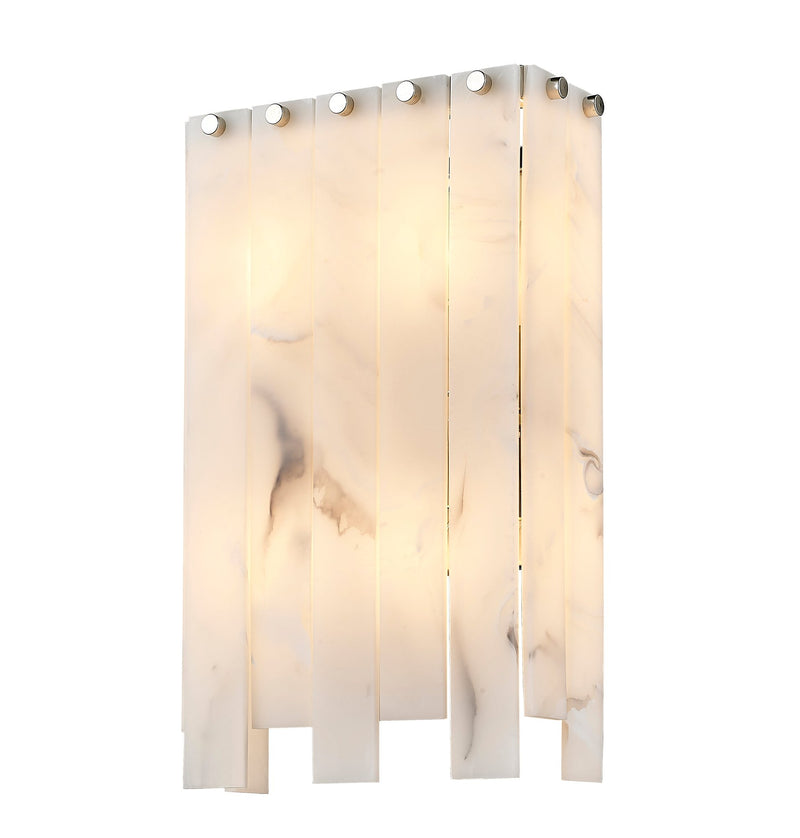 Viviana 4 Light 9.5" Wall Sconce in Polished Nickel