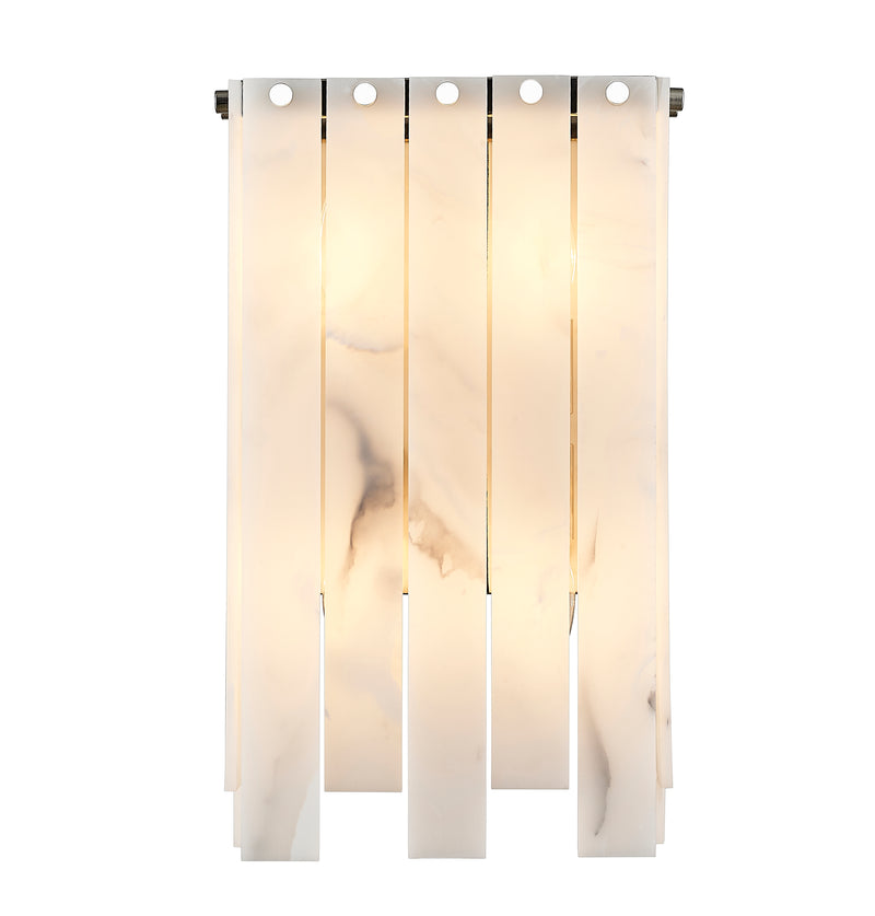 Viviana 4 Light 9.5" Wall Sconce in Polished Nickel