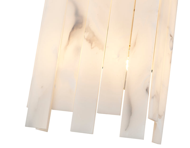 Viviana 4 Light 9.5" Wall Sconce in Polished Nickel