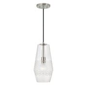Dena Mini Pendant in Brushed Nickel