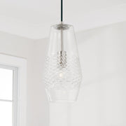 Dena Mini Pendant in Brushed Nickel