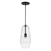 Dena Mini Pendant in Matte Black
