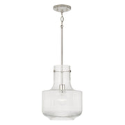 Nyla Pendant in Polished Nickel