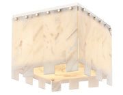 Viviana 4 Light 13.25" Flush Mount in Polished Nickel
