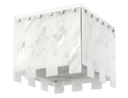 Viviana 4 Light 13.25" Flush Mount in Polished Nickel