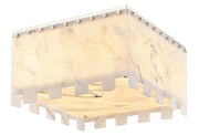 Viviana 9 Light 19.5" Flush Mount in Polished Nickel