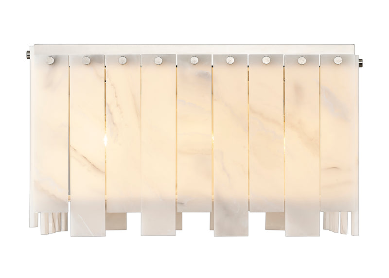 Viviana 9 Light 19.5" Flush Mount in Polished Nickel