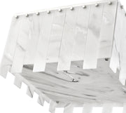 Viviana 9 Light 19.5" Flush Mount in Polished Nickel