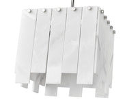 Viviana 1 Light 11.5" Pendant in Polished Nickel