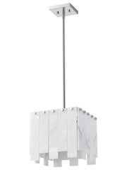 Viviana 1 Light 11.5" Pendant in Polished Nickel