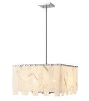 Viviana 8 Light 19.75" Pendant in Polished Nickel
