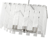 Viviana 8 Light 19.75" Pendant in Polished Nickel