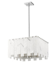 Viviana 8 Light 19.75" Pendant in Polished Nickel