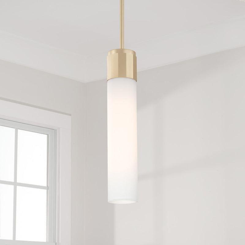 Sutton Mini Pendant in Soft Gold