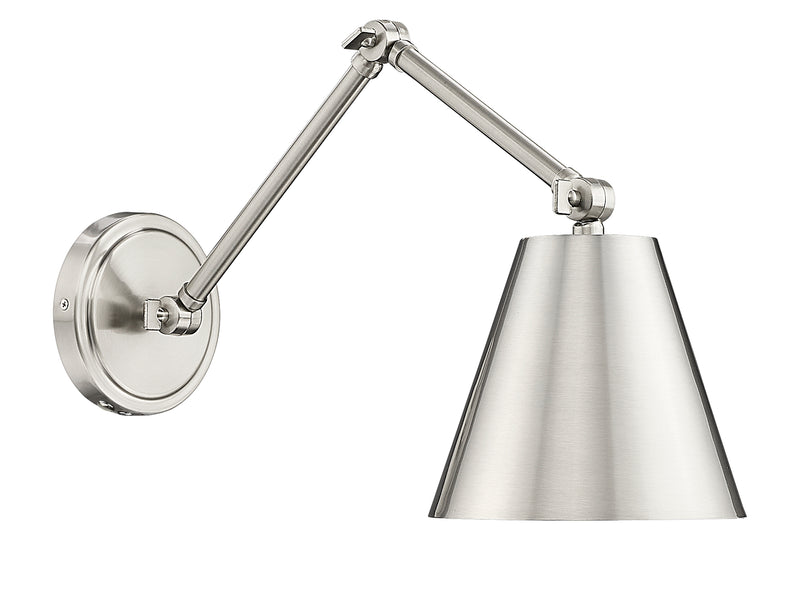 Regent 1 Light Wall Sconce in Brushed Nickel