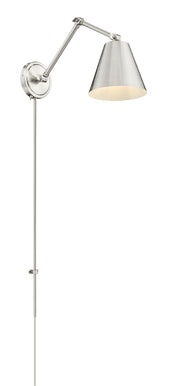 Regent 1 Light Wall Sconce in Brushed Nickel