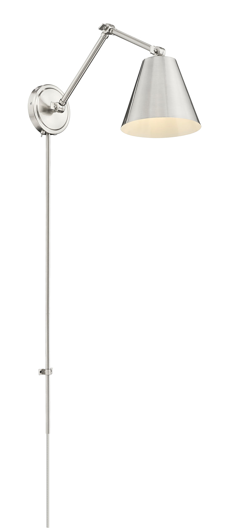Regent 1 Light Wall Sconce in Brushed Nickel