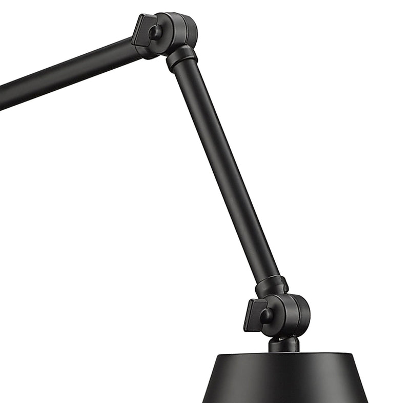 Regent 1 Light Wall Sconce in Matte Black