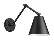 Regent 1 Light Wall Sconce in Matte Black