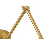 Regent 1 Light Wall Sconce in Rubbed Brass