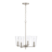 Portman 4-Light Chandelier in Brushed Nickel