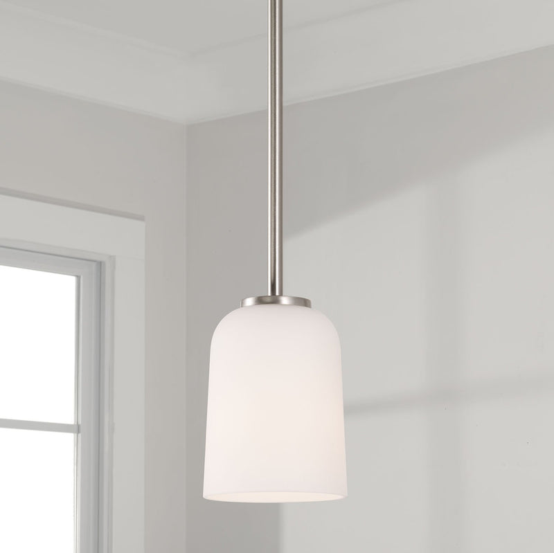 Lawson Mini Pendant in Brushed Nickel