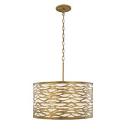 Kato 5-Light 24" Pendant in Havana Gold