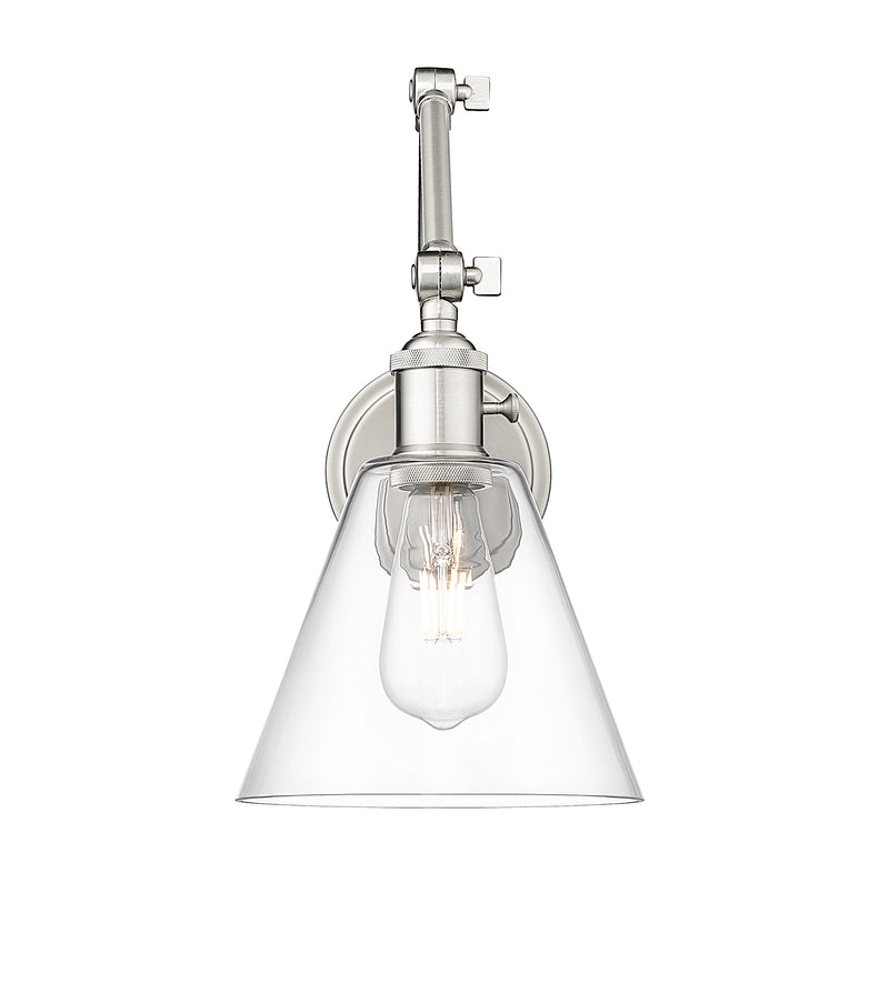 Regent 1 Light Wall Sconce in Brushed Nickel