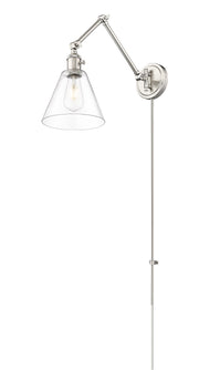 Regent 1 Light Wall Sconce in Brushed Nickel