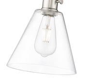 Regent 1 Light Wall Sconce in Brushed Nickel