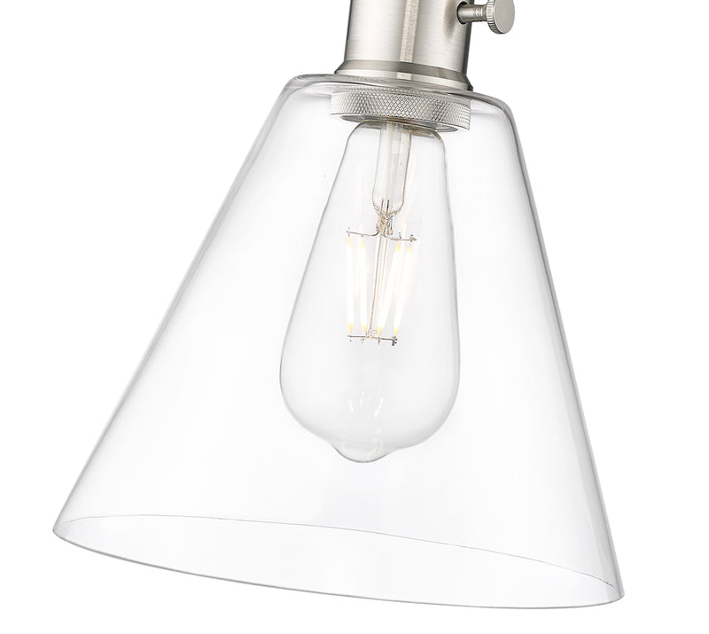 Regent 1 Light Wall Sconce in Brushed Nickel