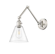 Regent 1 Light Wall Sconce in Brushed Nickel