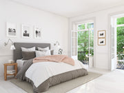 Regent 1 Light Wall Sconce in Brushed Nickel in a room setting
