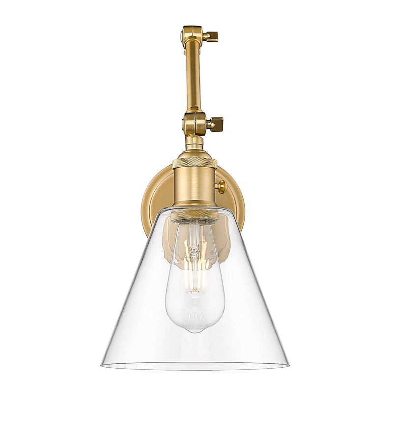 Gayson 1 Light 7.75" Wall Sconce in Modern Gold