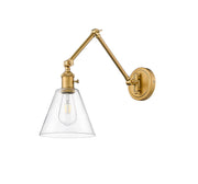Gayson 1 Light 7.75" Wall Sconce in Rubbed Brass
