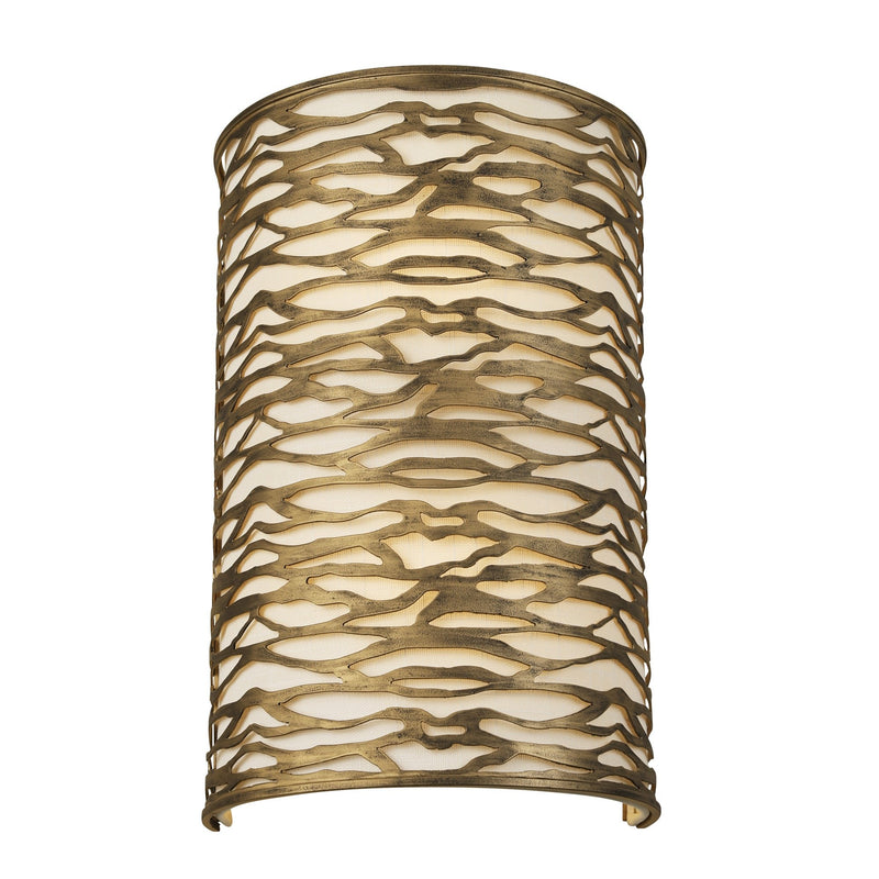 Kato 2-Light 16.25" Wall Sconce in Havana Gold