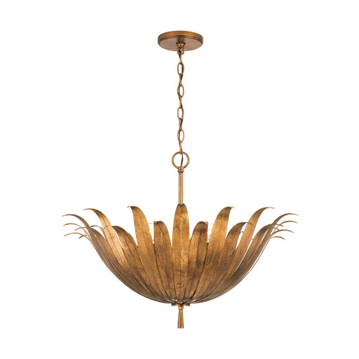 Eden 4-Light Large Pendant in Antique Gold