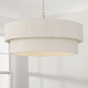 Delaney 4-Light 30" Pendant in Matte Brass