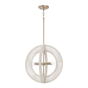 Delaney 4-Light 18" Pendant in Matte Brass