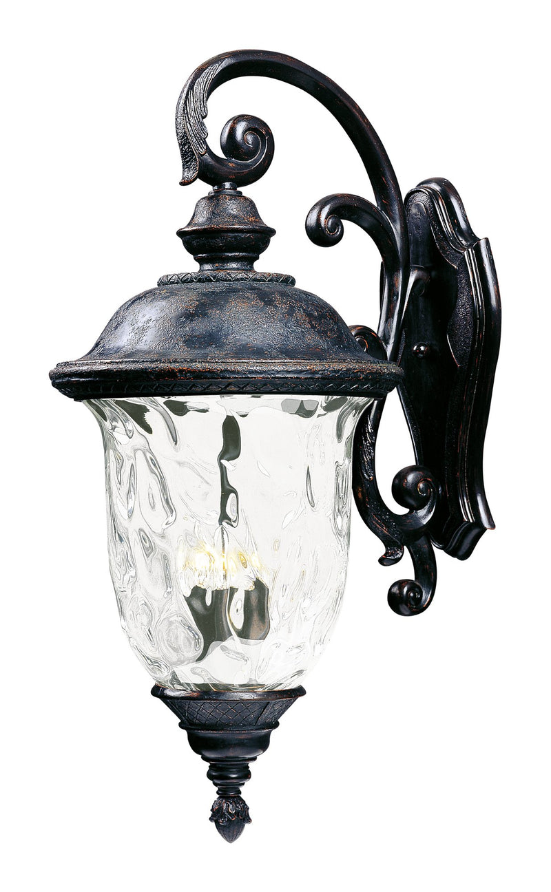 Carriage House DC 31" 3 Light Outdoor Wall Lantern (Model 3498) in Oriental Bronze