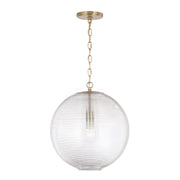Dolan Pendant in Matte Brass