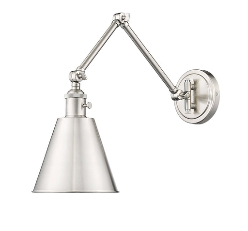 Gayson 1 Light 7.5" Wall Sconce in Brushed Nickel