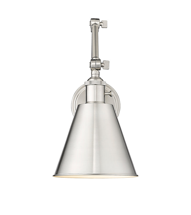 Gayson 1 Light 7.5" Wall Sconce in Brushed Nickel