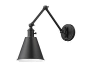 Gayson 1 Light 7.5" Wall Sconce in Matte Black