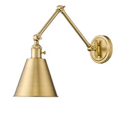 Gayson 1 Light 7.5" Wall Sconce in Modern Gold