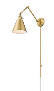 Gayson 1 Light 7.5" Wall Sconce in Modern Gold