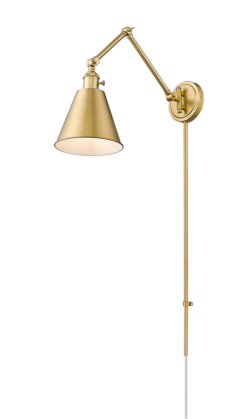 Gayson 1 Light 7.5" Wall Sconce in Modern Gold