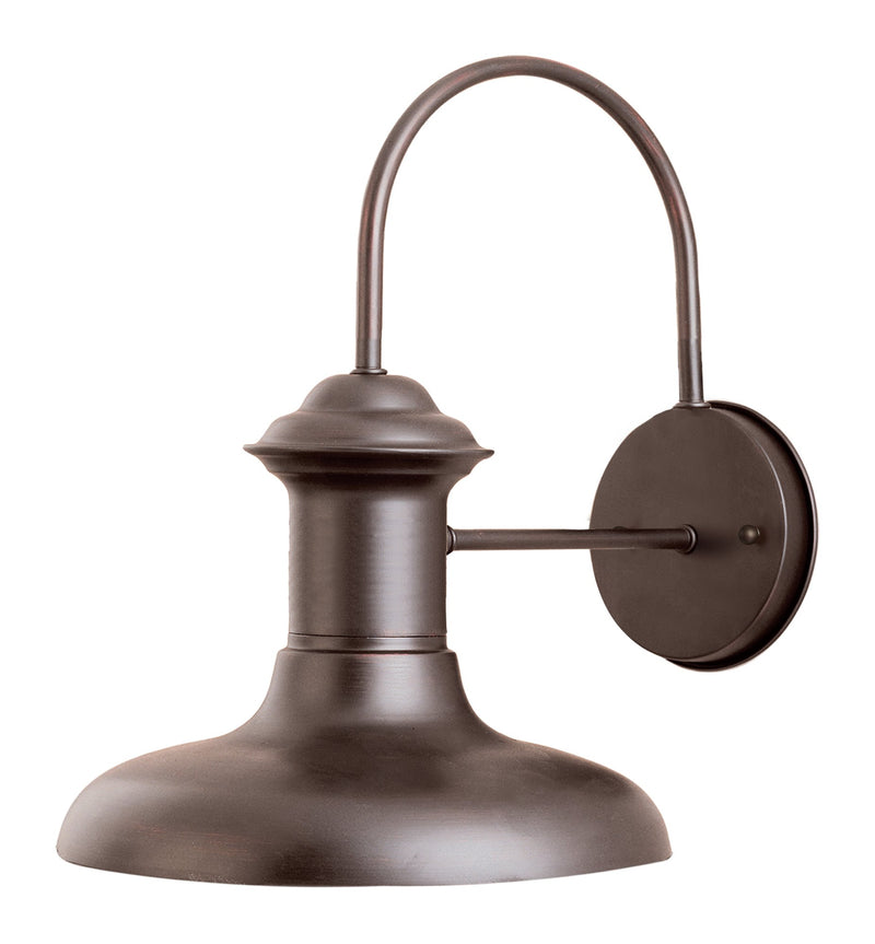 Wharf 12" 1 Light Outdoor Wall Sconce in Empire Bronze