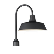 Pier M 1 Light Outdoor Post Light in Black